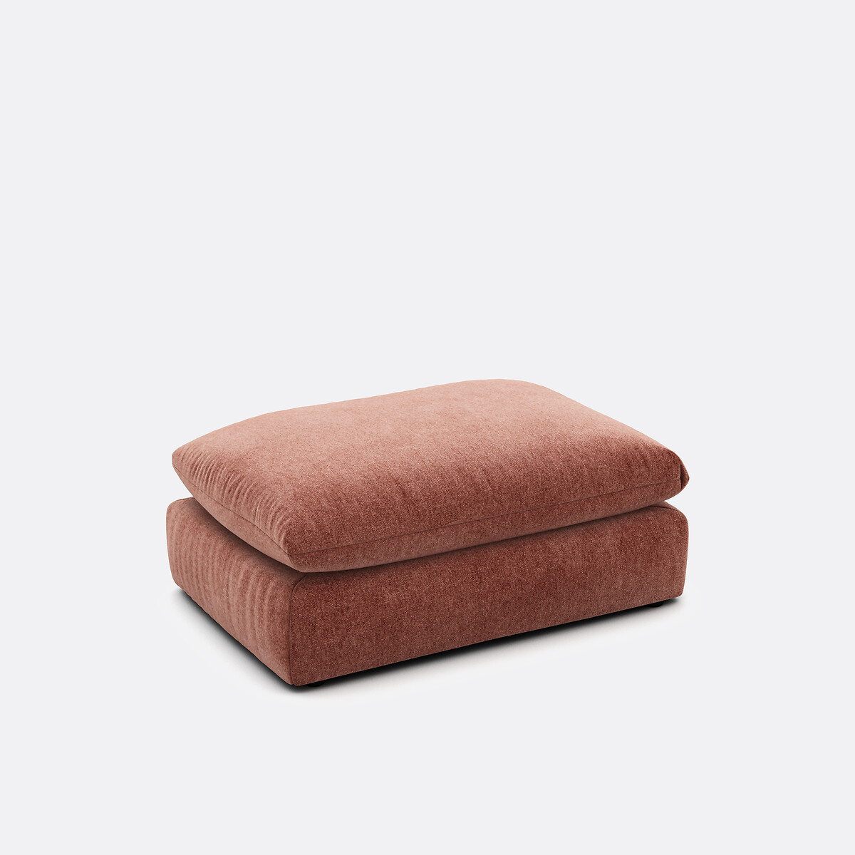 LA REDOUTE INTERIEURS<br>Puff modular, poliéster salpicado, Malo