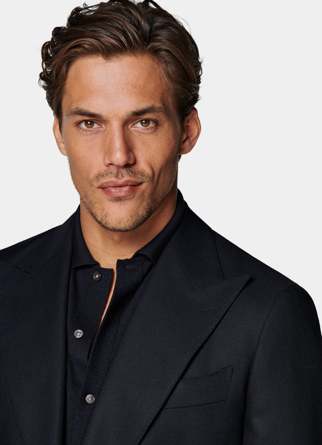 Blazer Havana coupe Tailored bleu marine