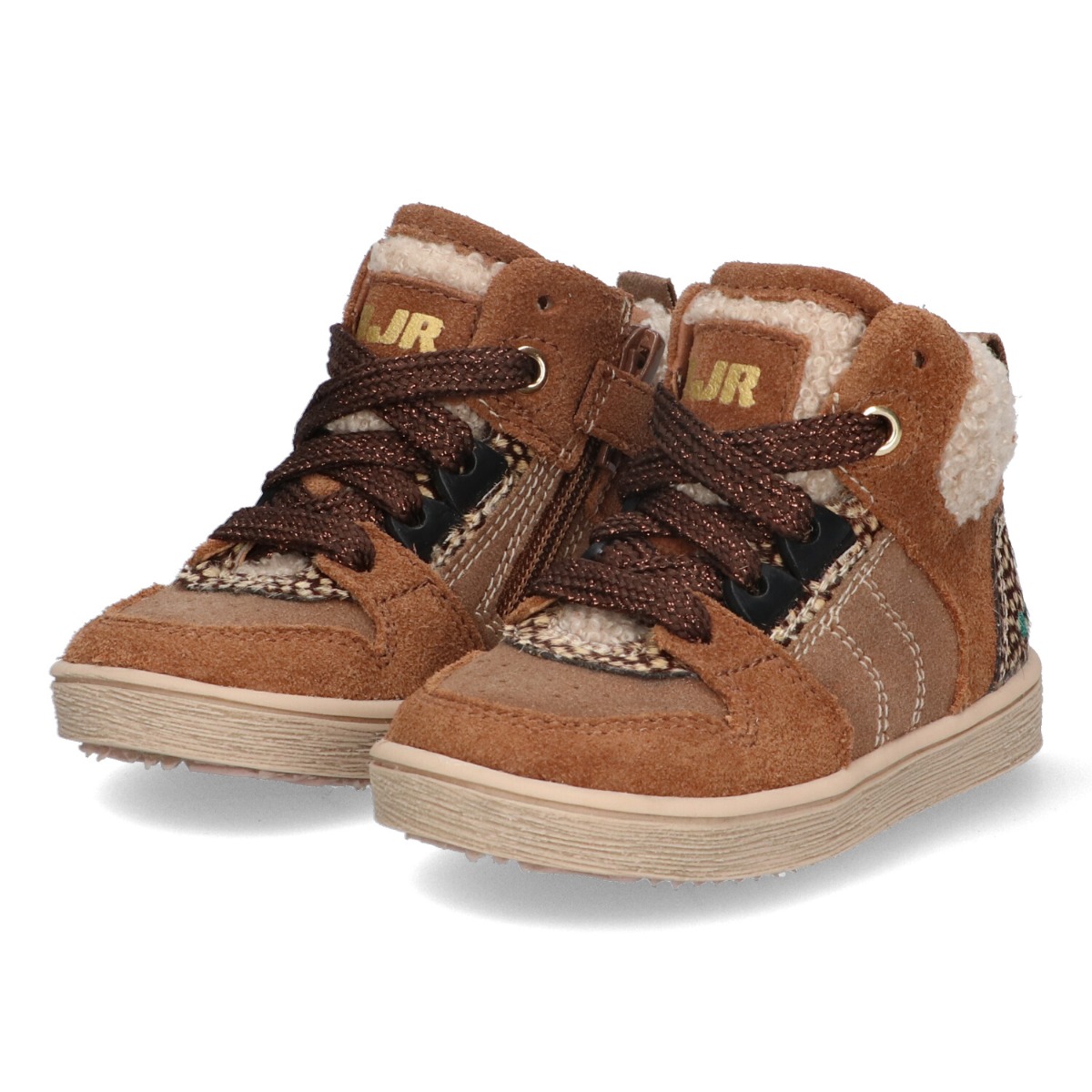 Pascal Pit - Hoge Sneakers Bunnies Bruin