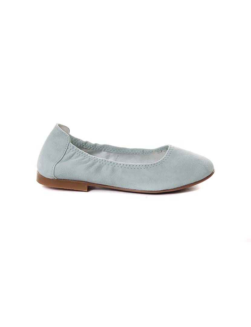 Flexible Green Girl's Flats