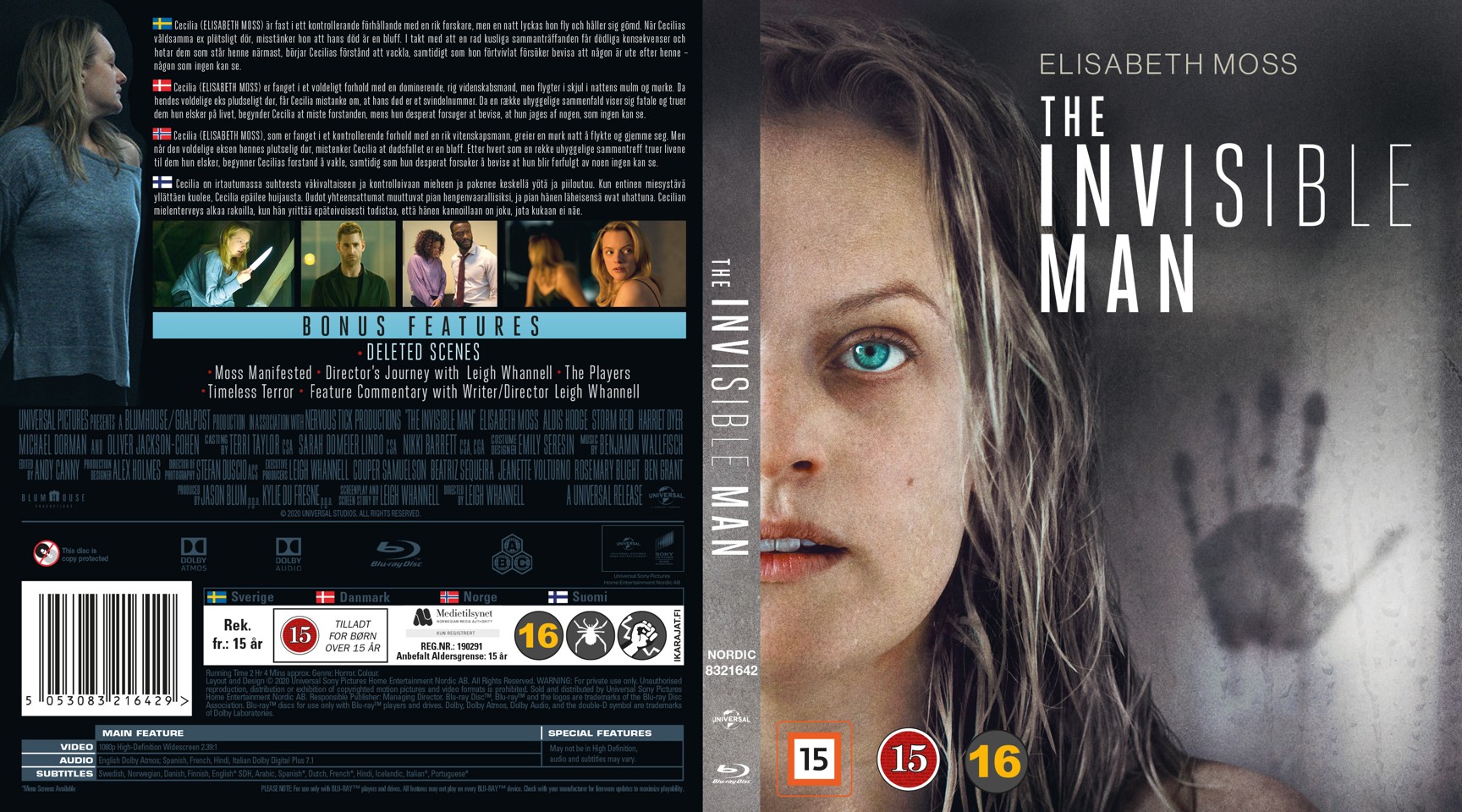 Invisible Man (2020), The - Blu Ray