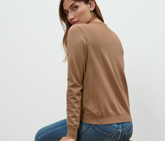Feinstrick-Cardigan