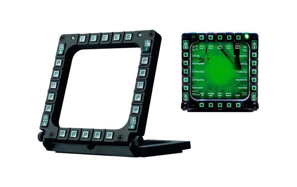 Controller MFD Cougar PackZwei multifunktionelle USB Cockpit Display Panels