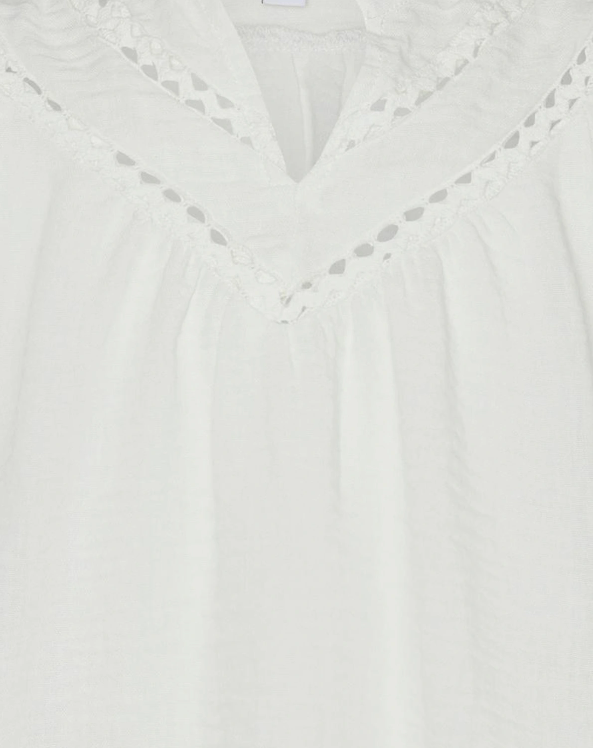 Langarm-Bluse VMCHRIS in snow white