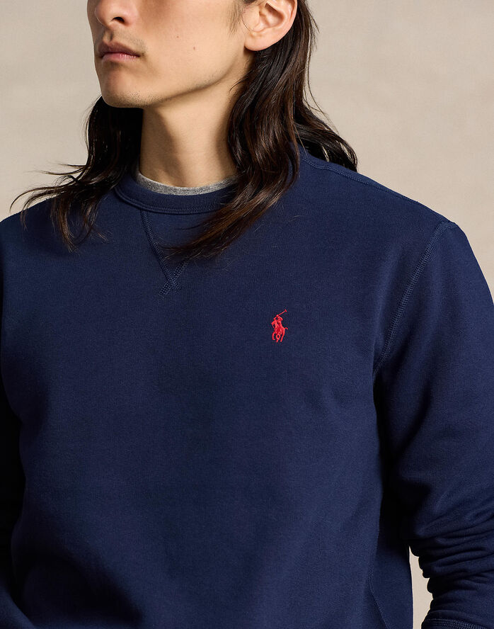 Polo Ralph Lauren Fleece Crewneck Sweatshirt Blå