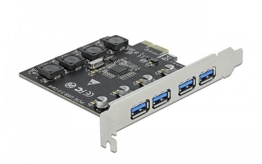 PCI-Express-Karte 90509 USB 3.0 - 4x USB-APCIe-Schnittstellenkarte mit vier USB-A-Ports