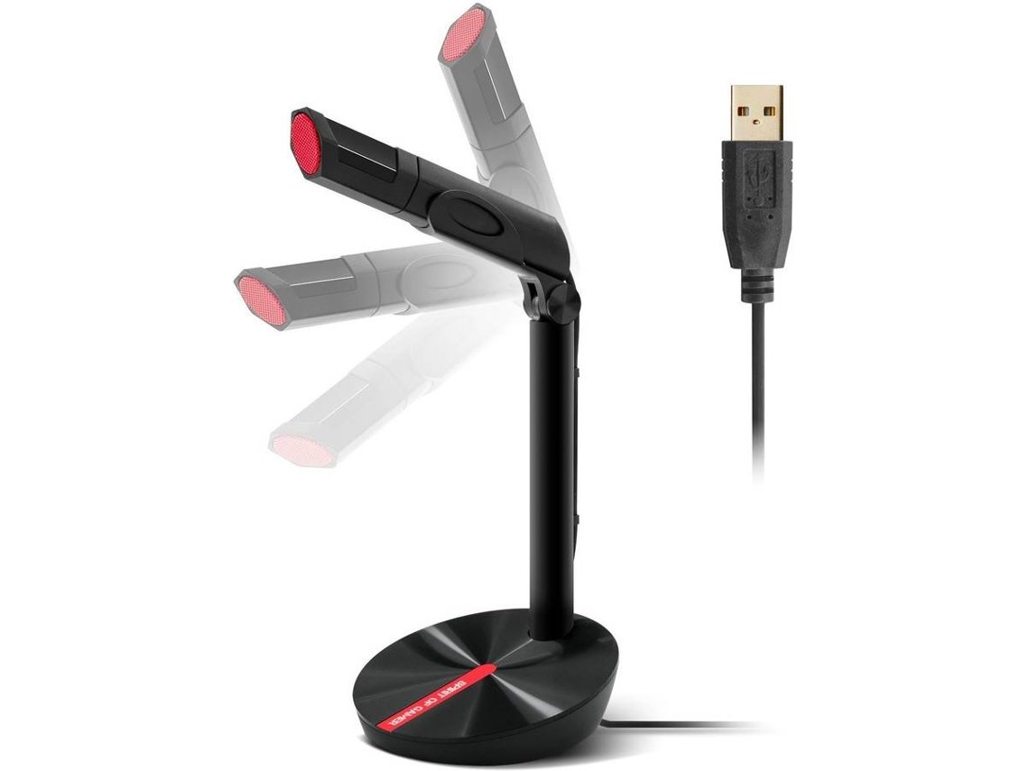 MICROFONE SPIRIT OF GAMER PRETO GAMING MIC-EKO
