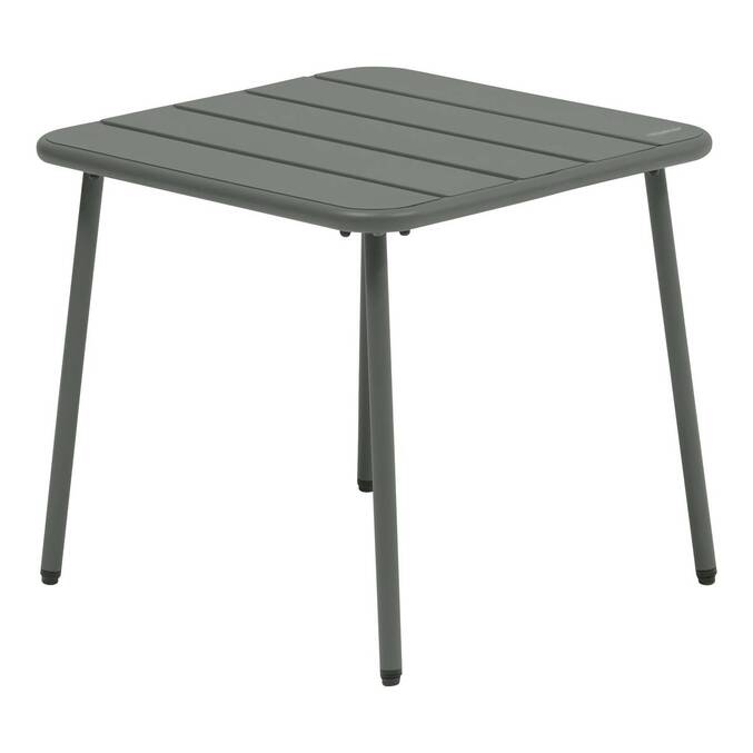Table basse de jardin carrée PHUKET Vert laurier