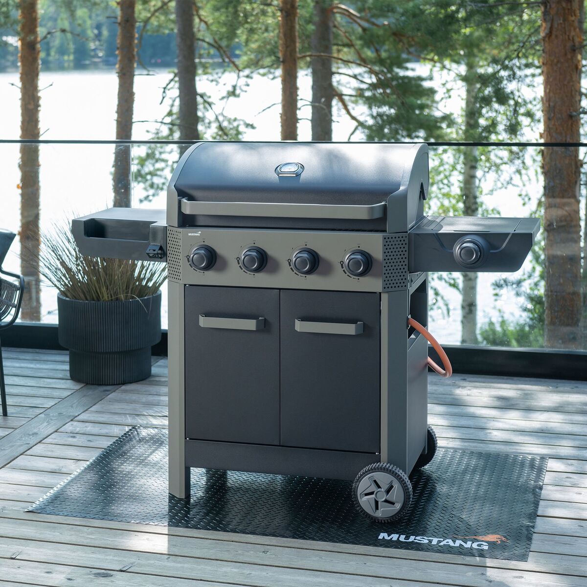Augusta 4+1 gassgrill