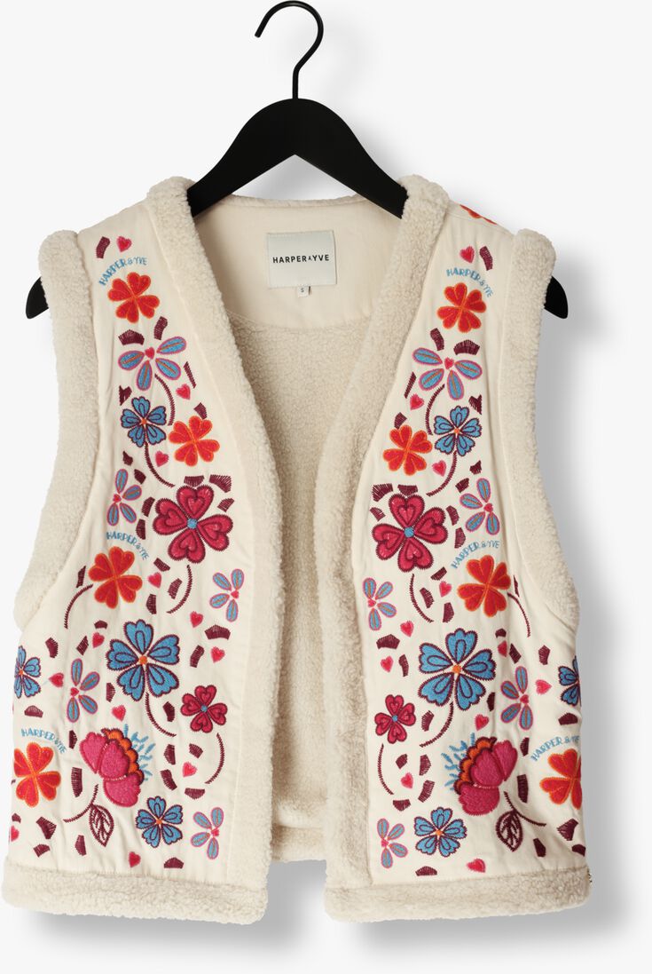 HARPER & YVE ecru harper & yve gilet river-gi