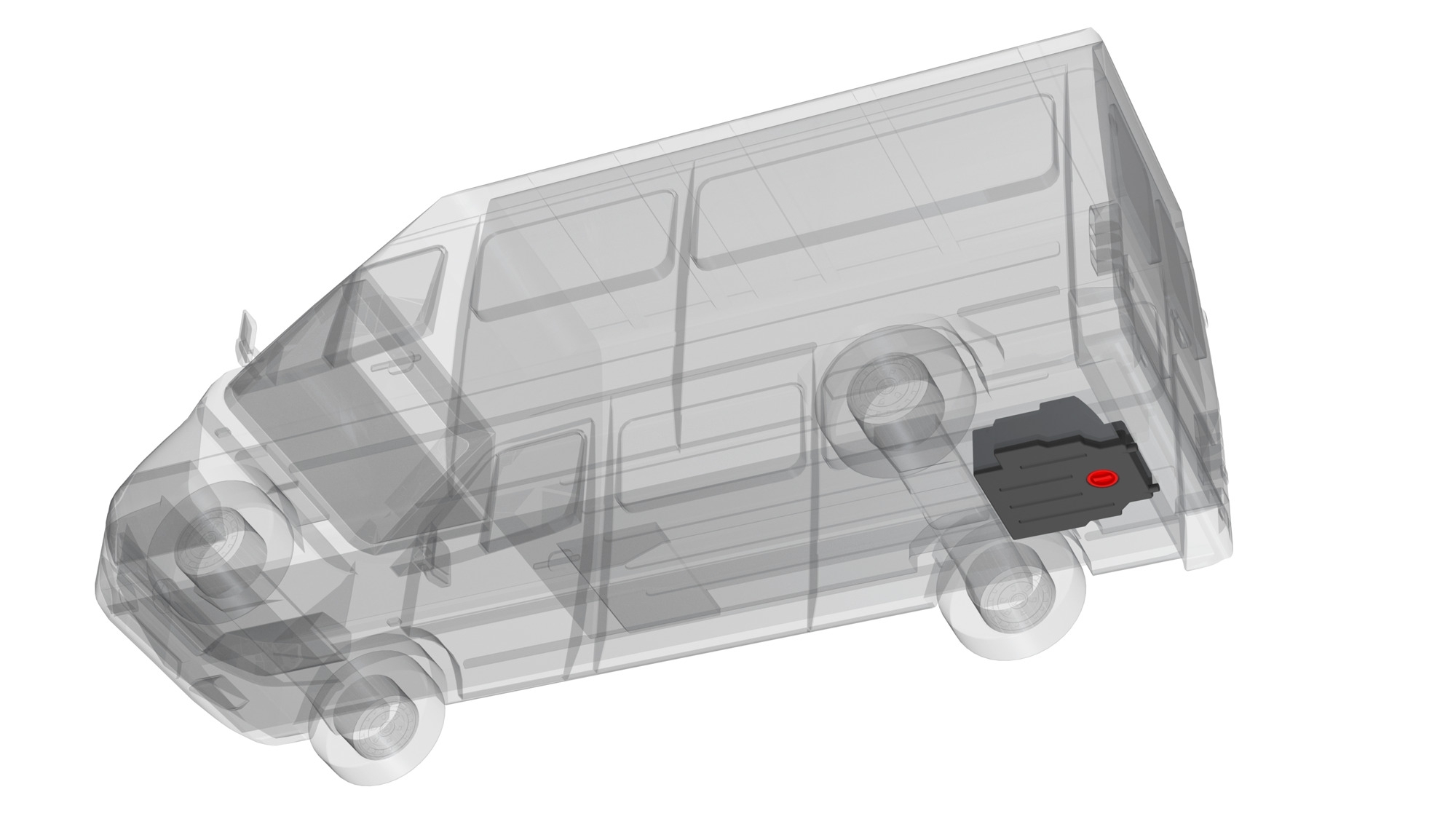 Aplast Abwassertank für Ford Transit 90 l