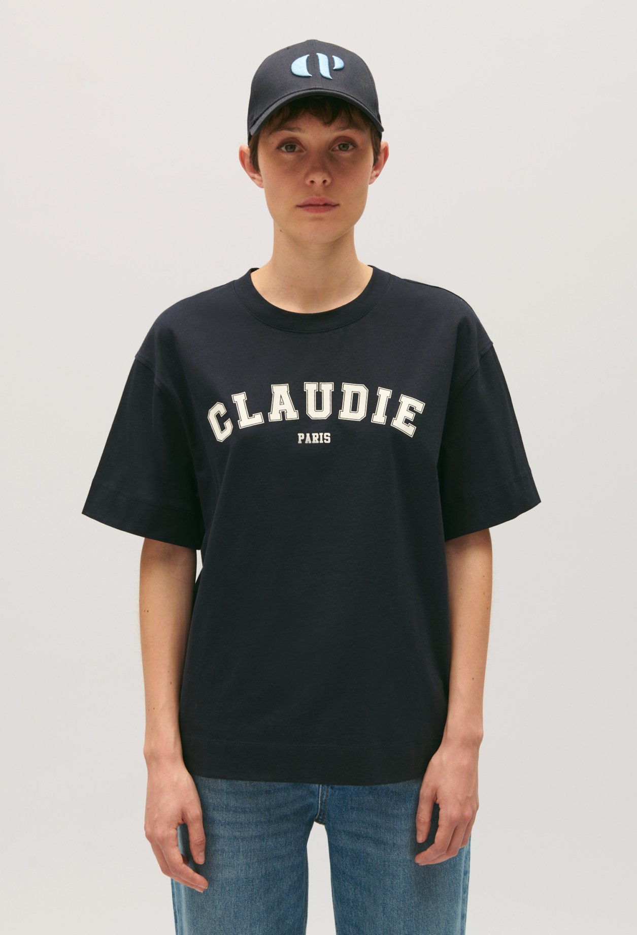 T-shirt manches courtes Claudie Paris