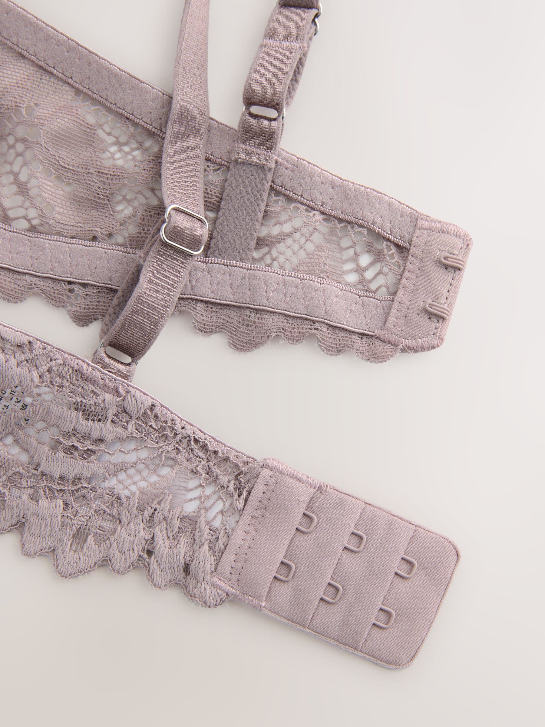 Taupe - Kanten ultieme comfortabele beha