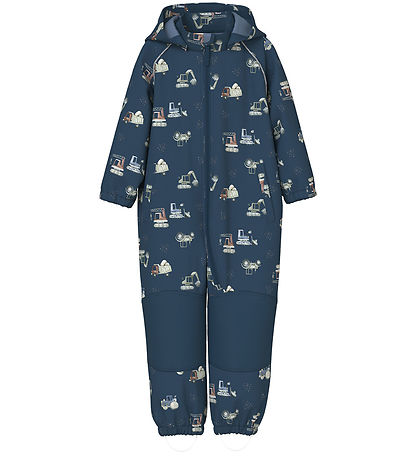 Name It Softshellanzug m. Fleece - Noos - NmmAlfa08 - Sargasso S