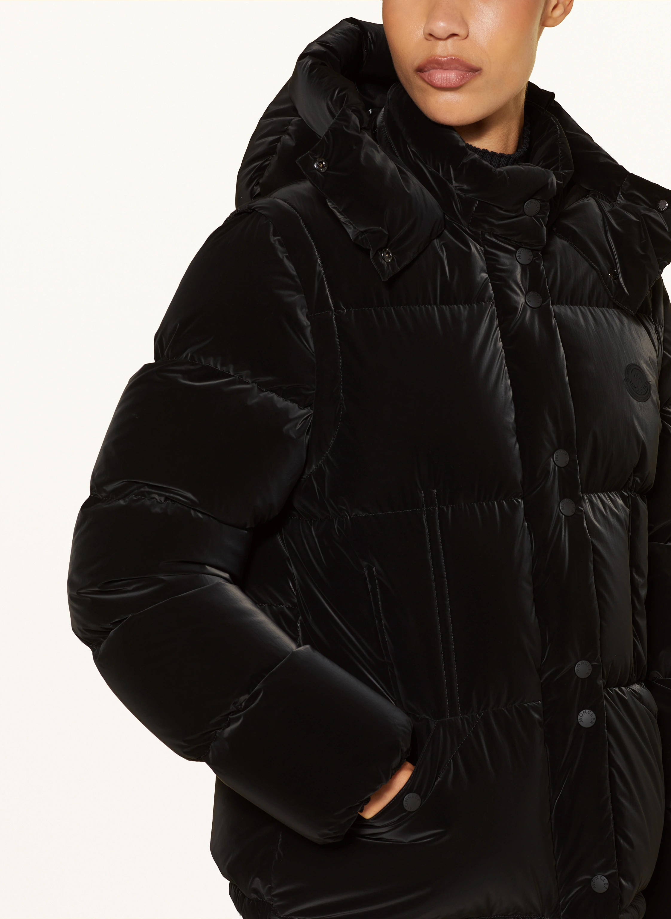 MONCLER Daunenjacke ALLYMES mit abnehmbaren Ärmeln