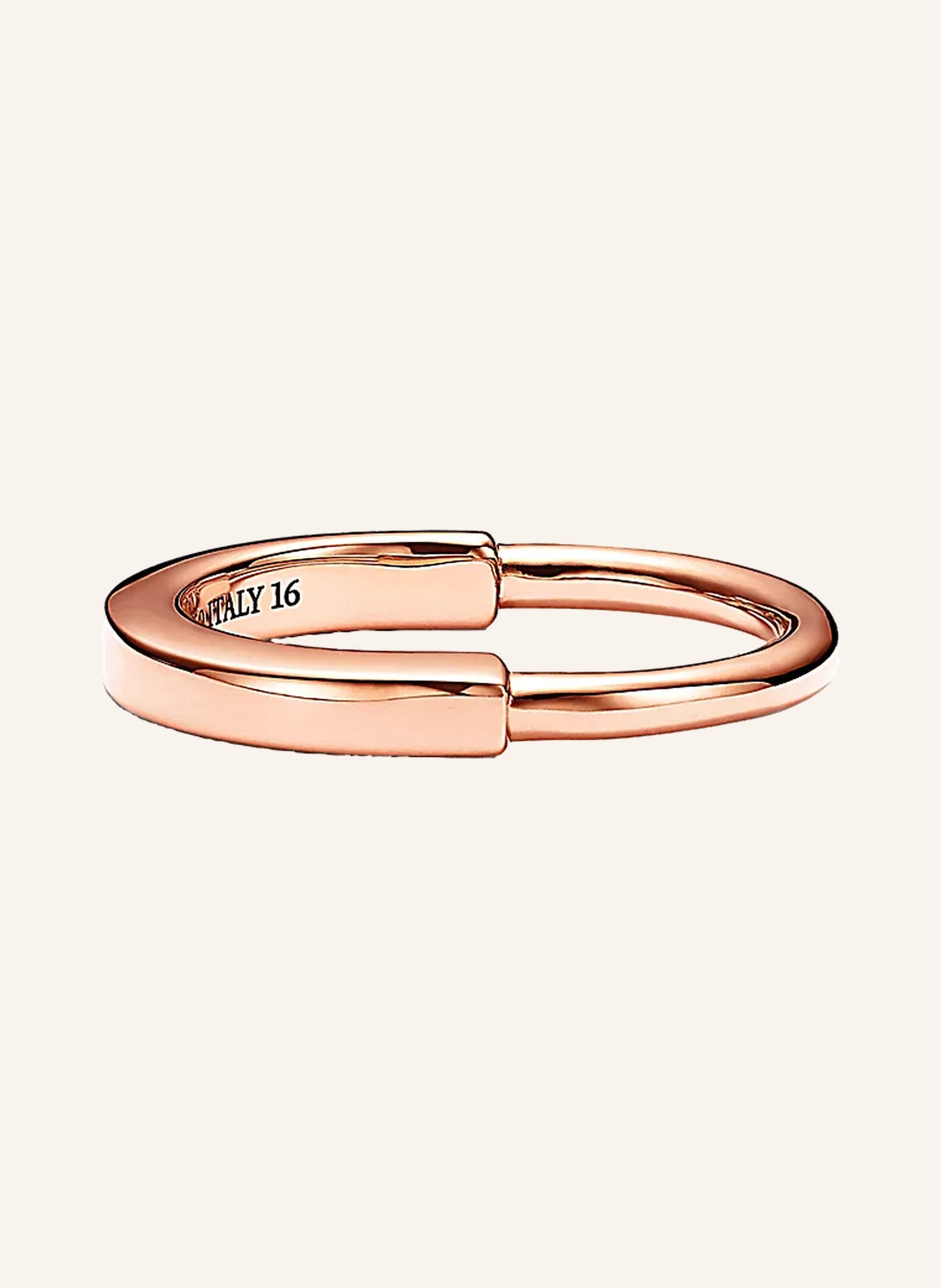 TIFFANY & Co. Tiffany Lock RING aus 18 Karat Roségold