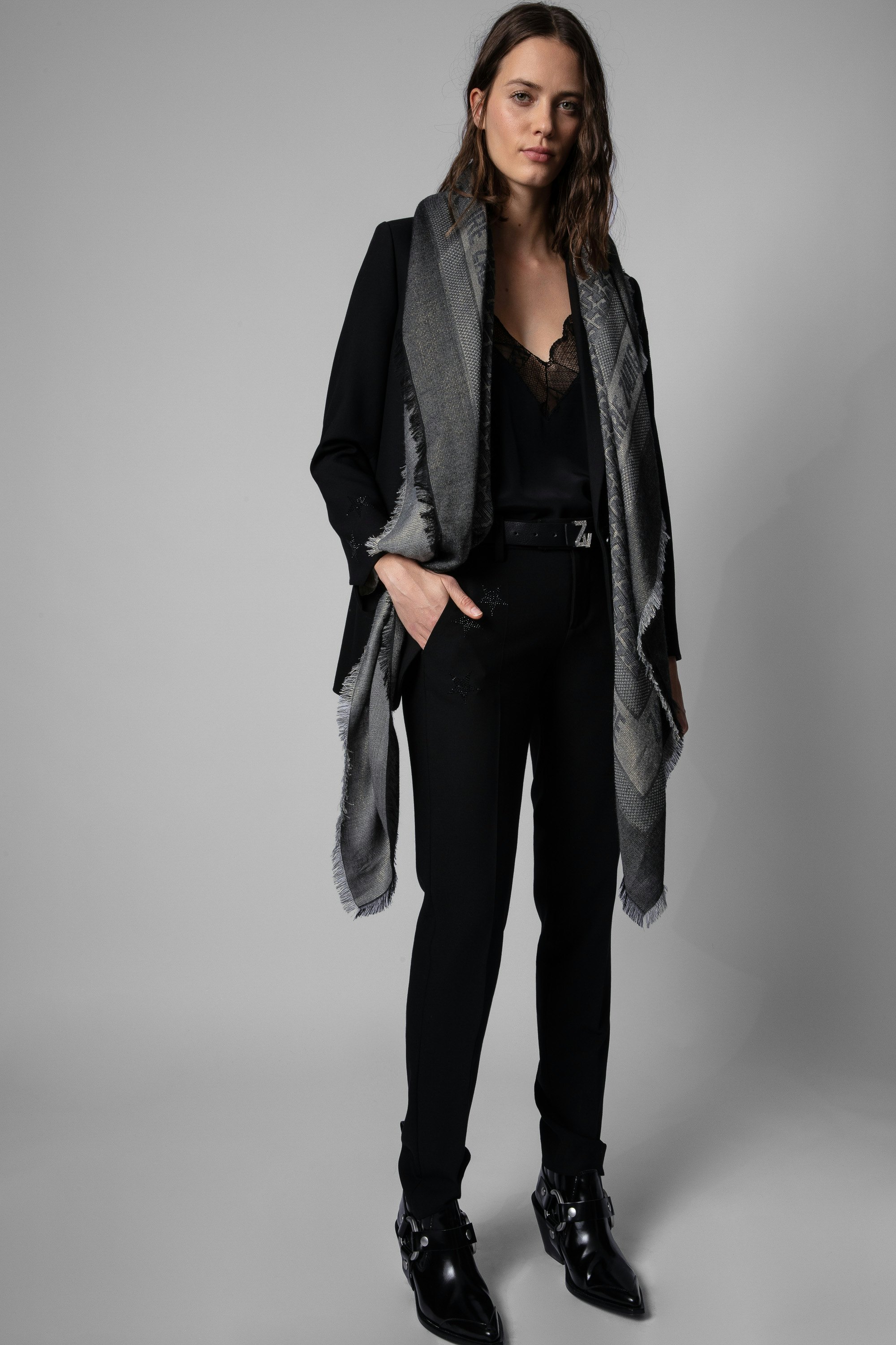Foulard Glenn ZV Initiale