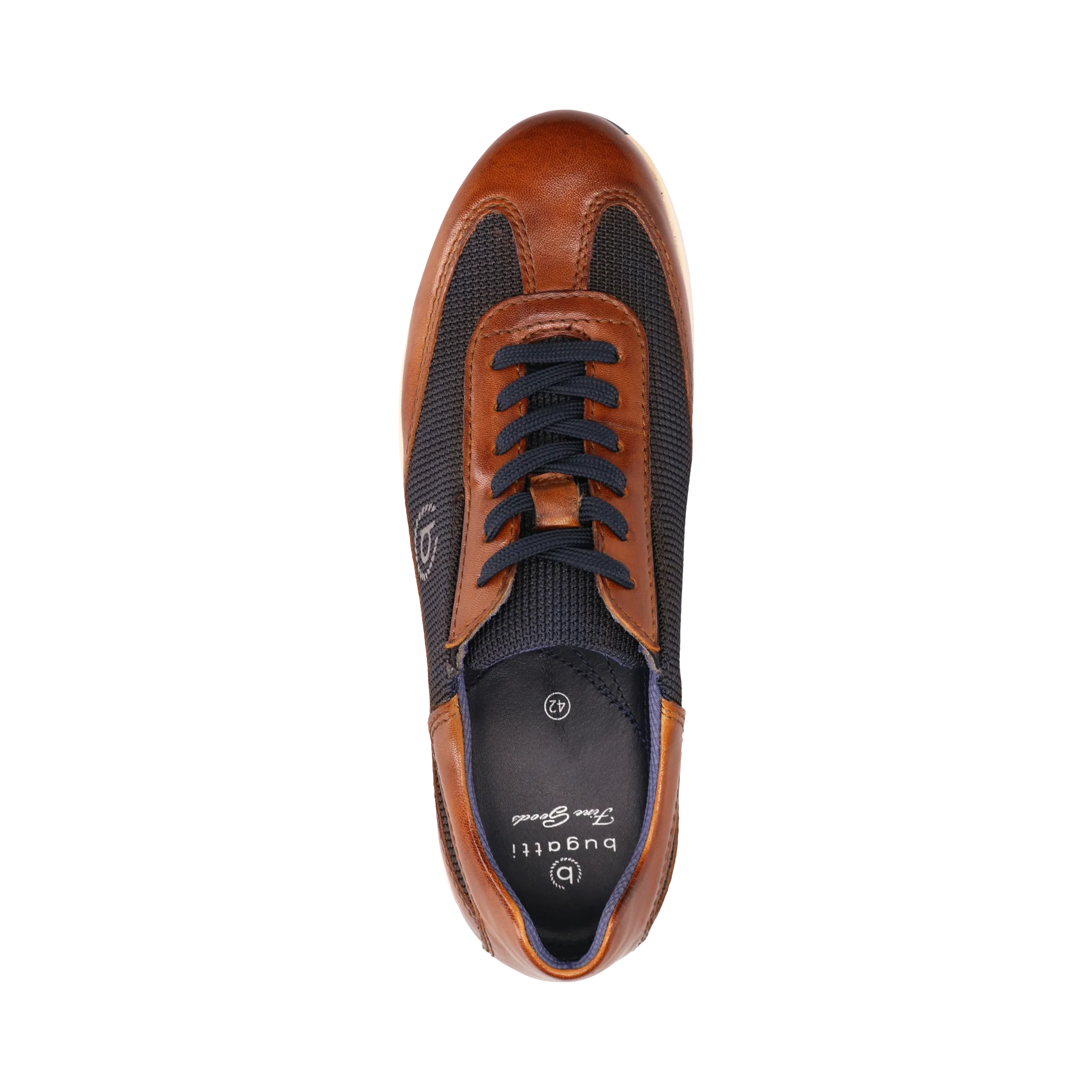 Leder Sneaker cognac