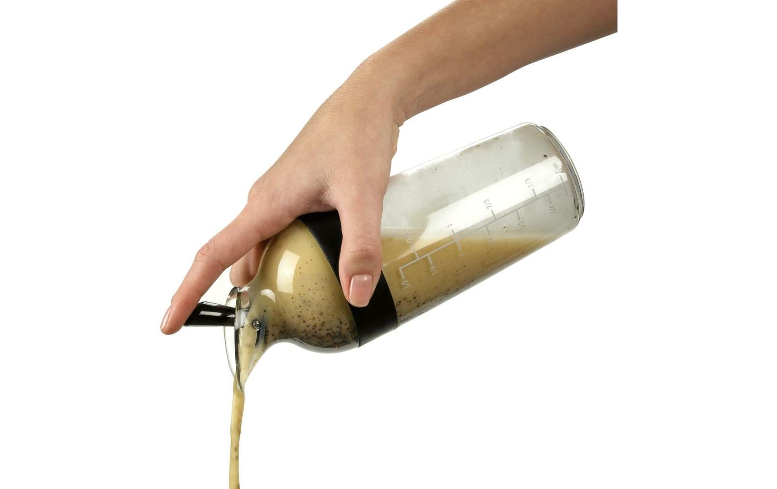 Saucen Shaker 350 ml, SchwarzSalatshaker