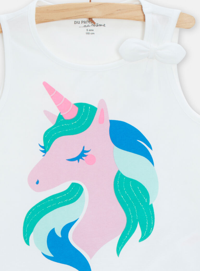 Pyjama licorne pour fille