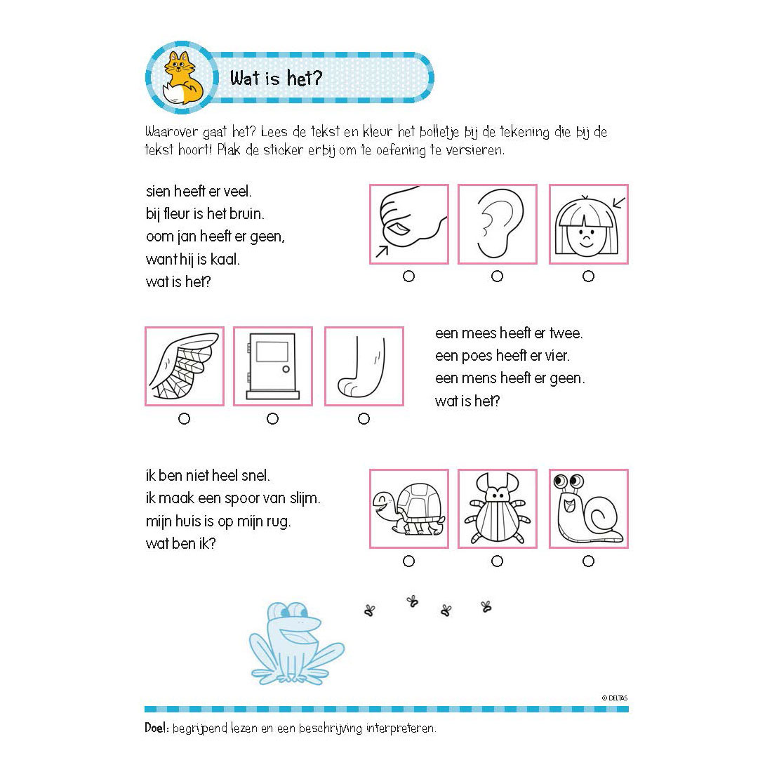 Oefenboek met Stickers - Leuke Leesoefeningen (6-7 jaar)
