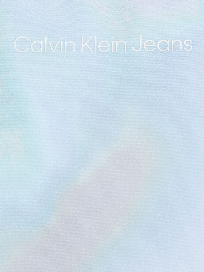 Calvin Klein SERENITY AOP WOVEN STRAP TOP 0gy