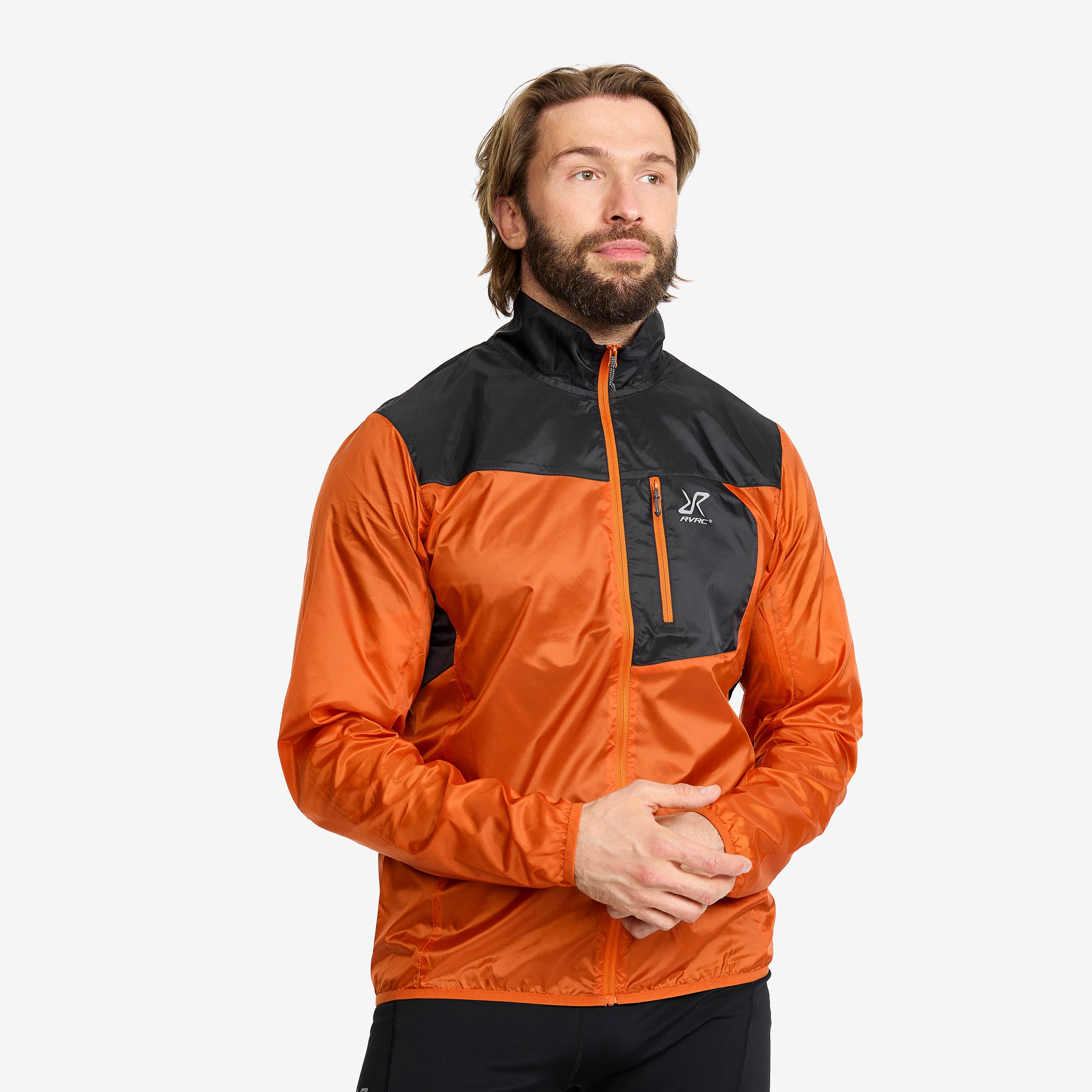 Unit Light Windbreaker Herre Hawaiian Sunset/Anthracite