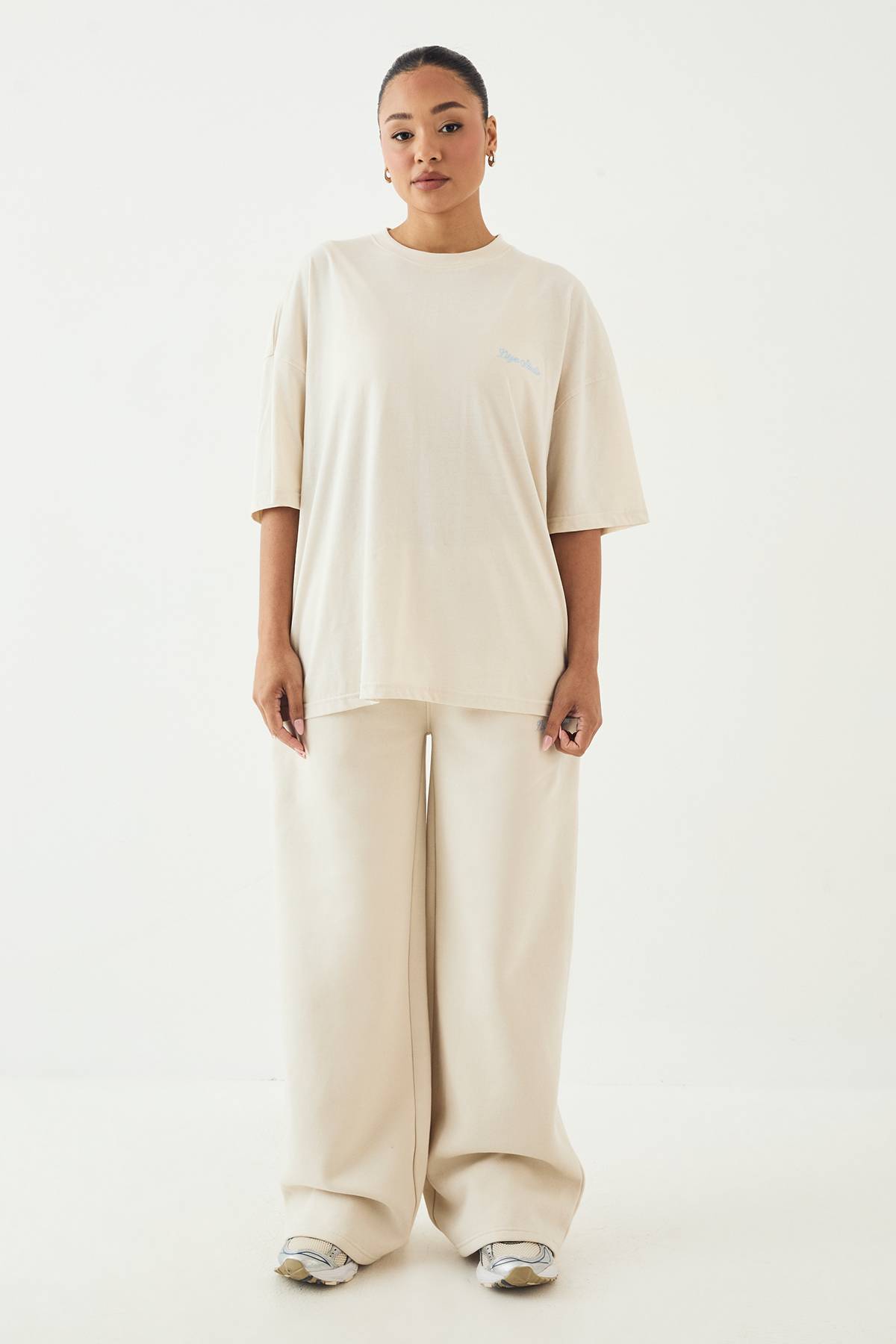 T-shirt Oversize Brodé Script Dsgn Studio