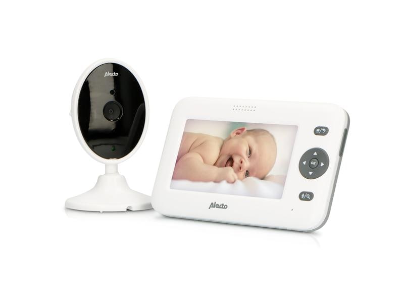 Alecto Babyphone DVM-140 mit Kamera Video-Babyphone mit 4.3 Zoll Farbdisplay