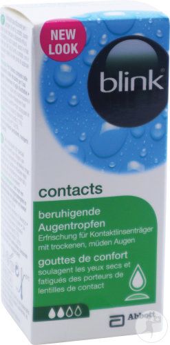 Blink Contacts Gouttes De Confort 10ml
