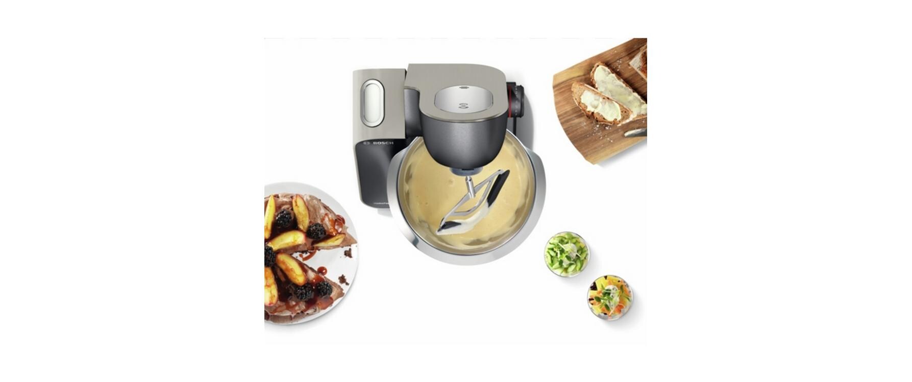 Küchenmaschine MUM59N26DE Schwarz<br>1000 W-Küchenmaschine mit umfangreichem Zubehör, Schwarz