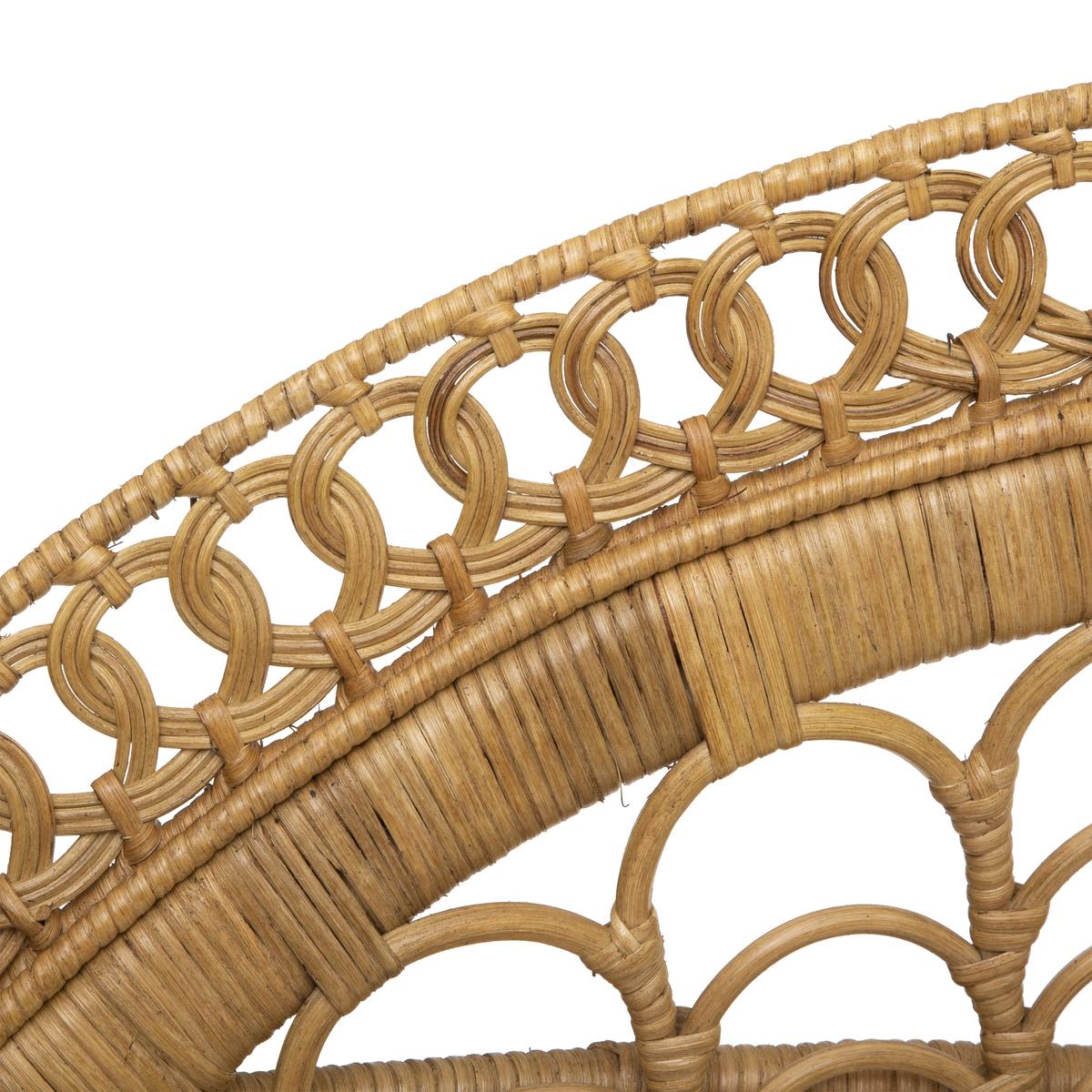 FAUTEUIL ROTIN TAKTA BLANC