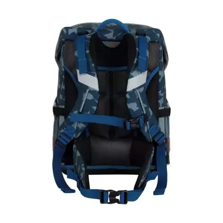 Scout Schulranzenset Sunny II Blue Ninja, 4-teilig