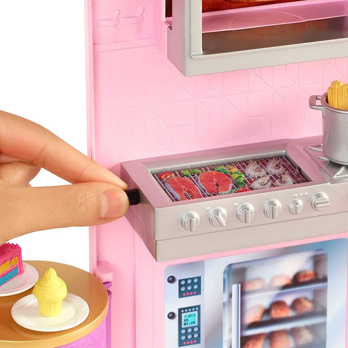 Mattel HGP59 - Barbie - Cook`n Grill Restaurant mit Puppe