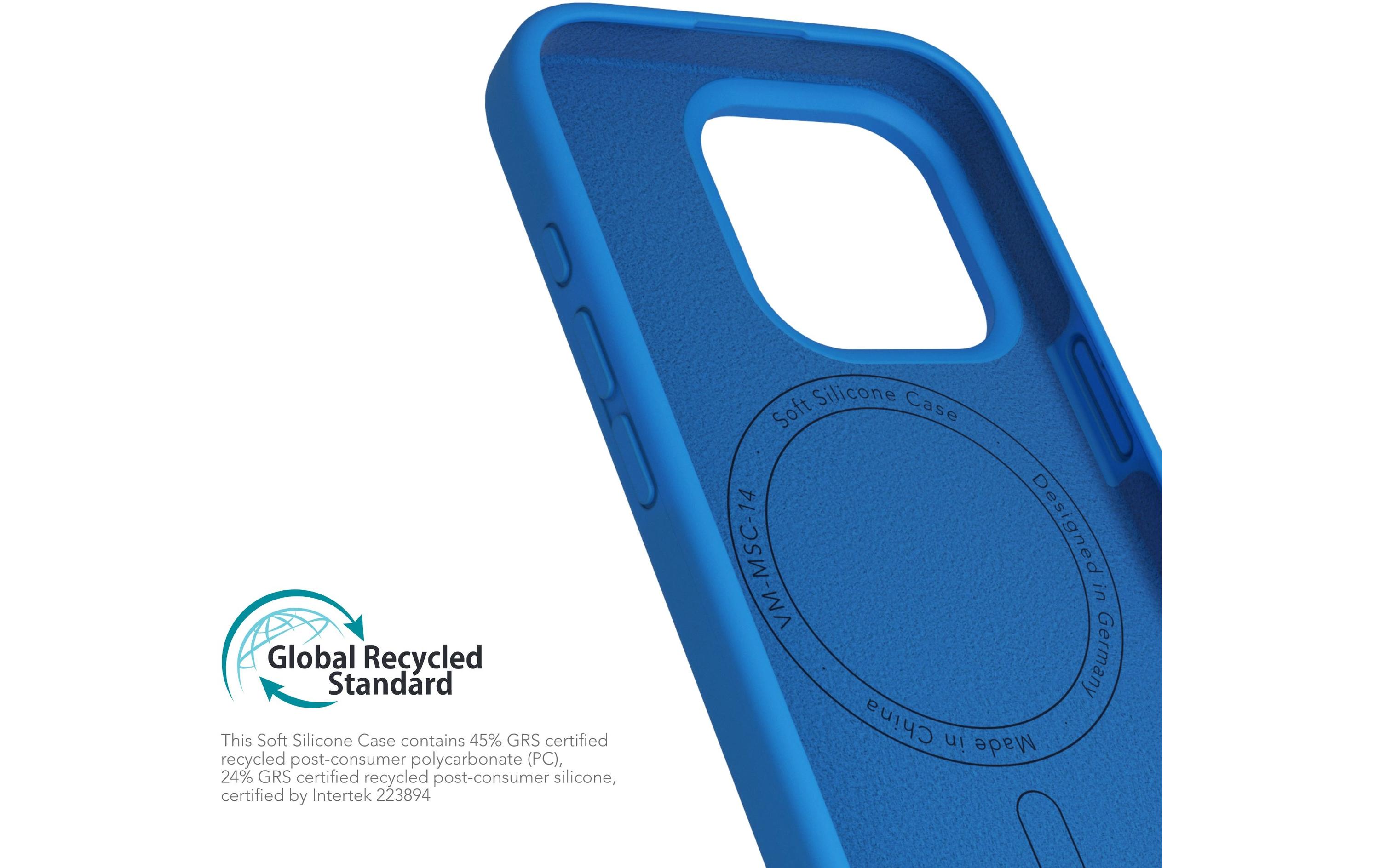 Back Cover Soft Silicone iPhone 16 Pro Max Sky CaptainSilicone Backcover für das Apple iPhone 16 Pro Max