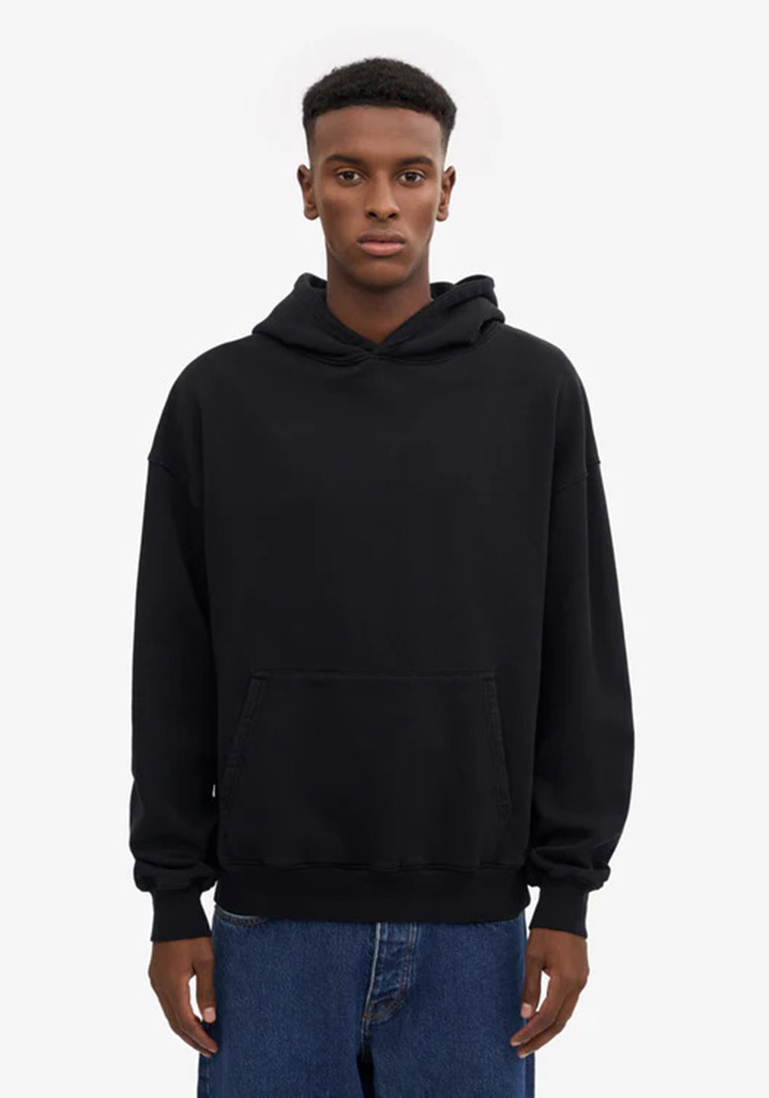 Colorful Standard Oversized Hoodie Deep Black