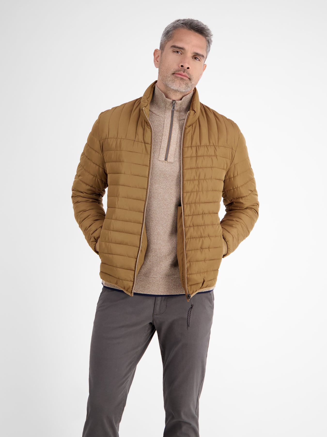 Leichter Herren Steppblouson