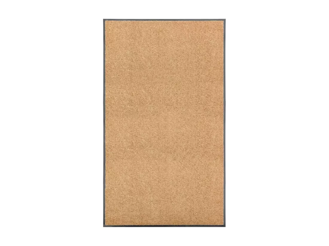 Paillasson lavable Crème 90x150 cm