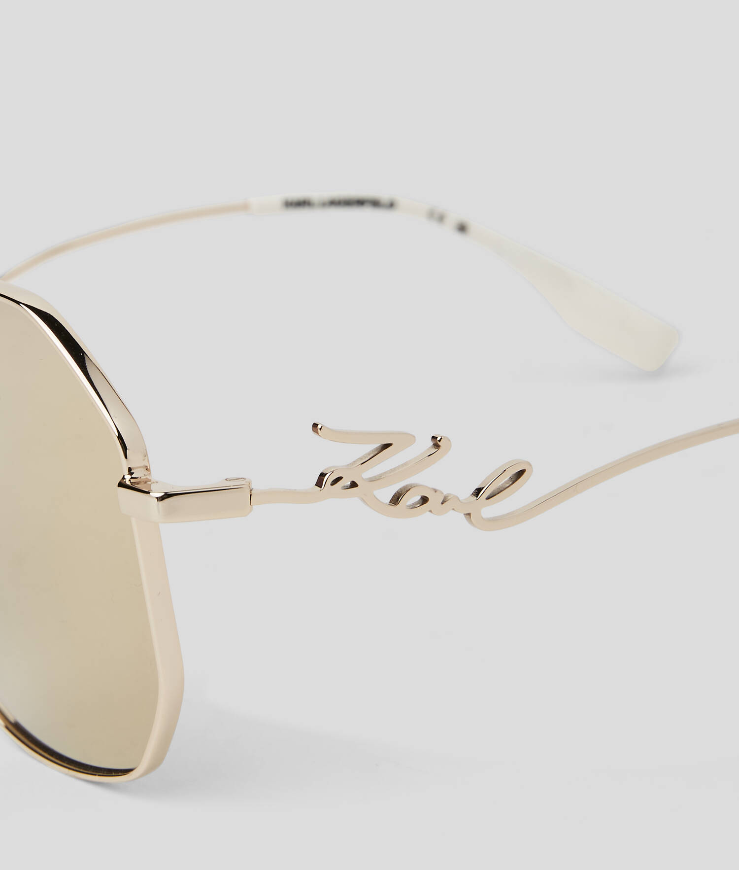LUNETTES DE SOLEIL KARL SIGNATURE - Or