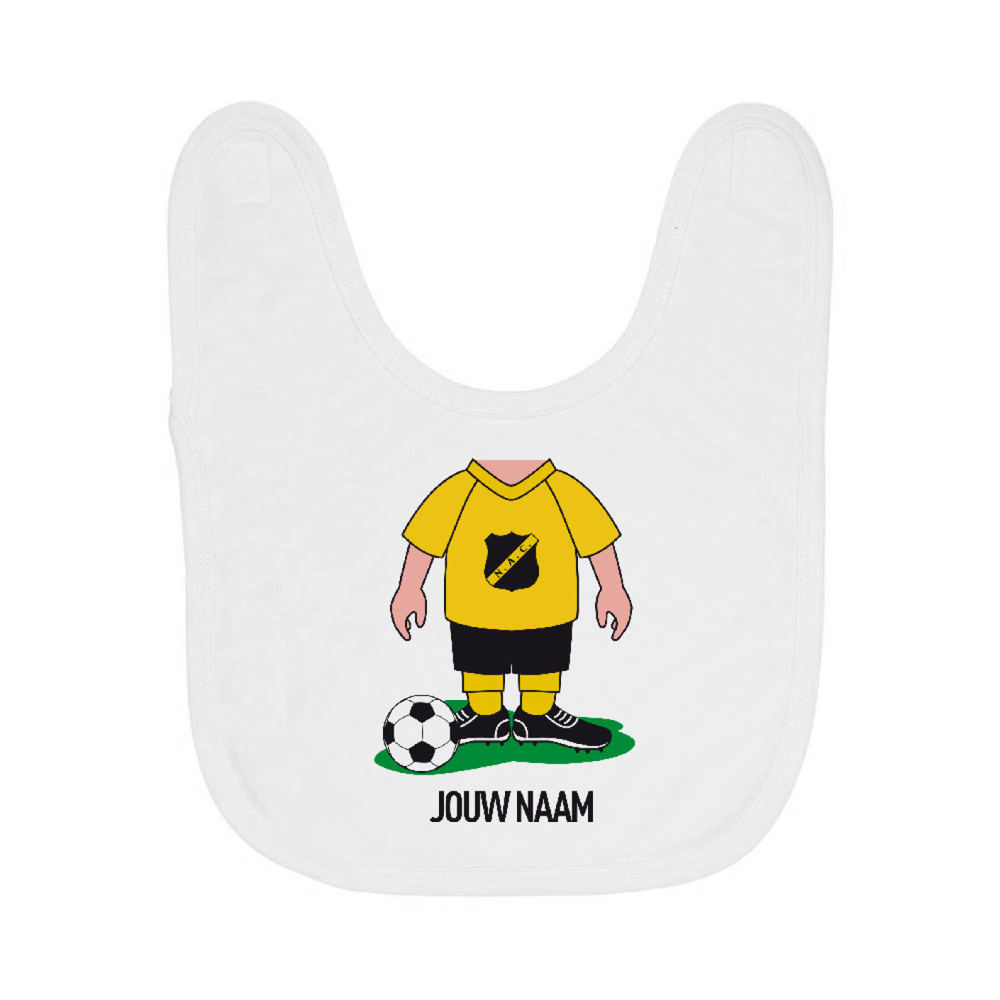 NAC Breda Slabbetje Gepersonaliseerd Shirt