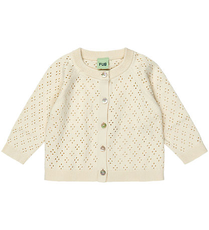 FUB Cardigan - Strick - Ecru