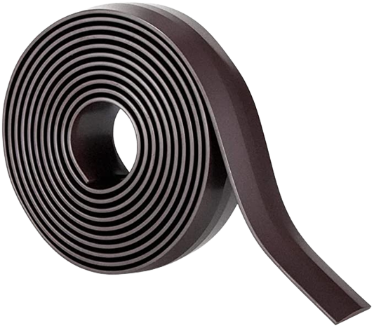 (4m) Zuschneidbares Magnet Band Begrenzungsstreifen Virtuelle Wand für Roborock / Neaot Staubsauger Roboter - Dunkelbraun