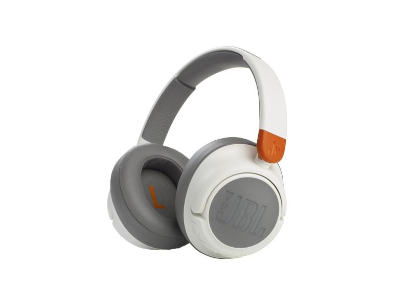 JBL Wireless Over-Ear-Kopfhörer JR460NC Weiss Kabellose Over-Ear-Kopfhörer mit Geräuschunterdrückung für Kinder