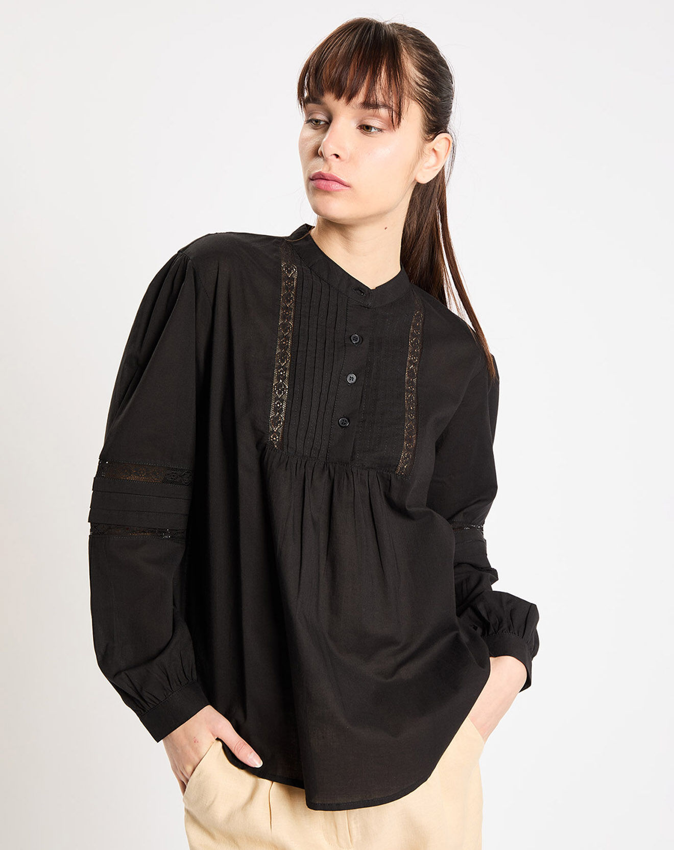 Jodhpur Top Reine noir