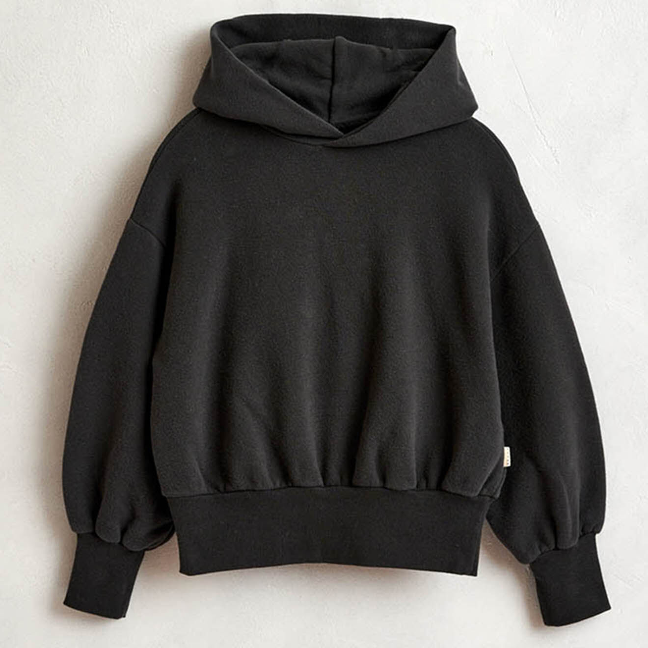 Bellerose Sweat Vasso en Coton à capuche anthracite