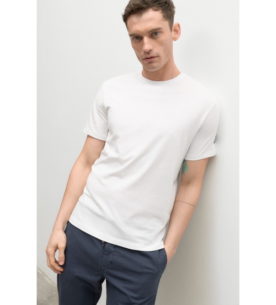Camiseta branca ECOALF Minaalf Back