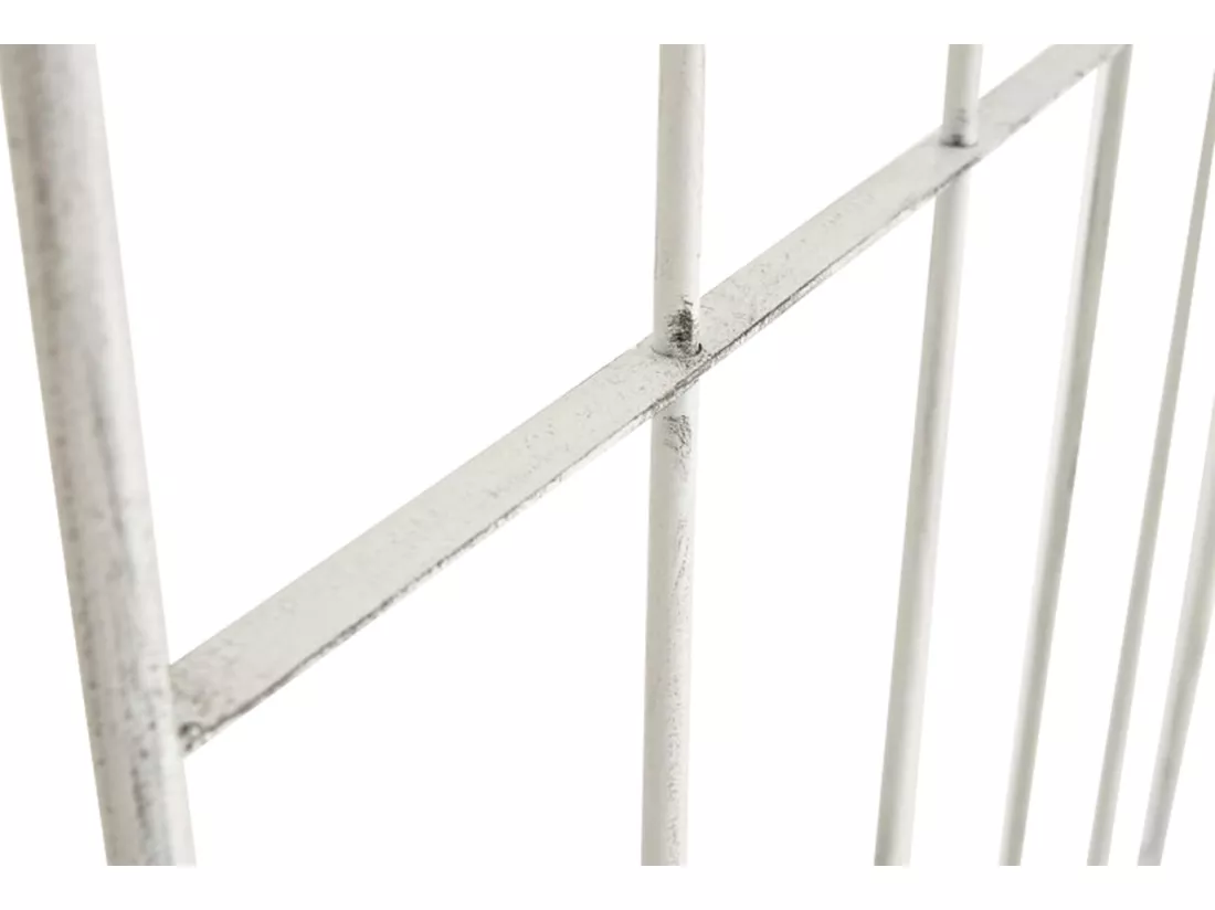 Treillis - Métal - Blanc antique - Paula