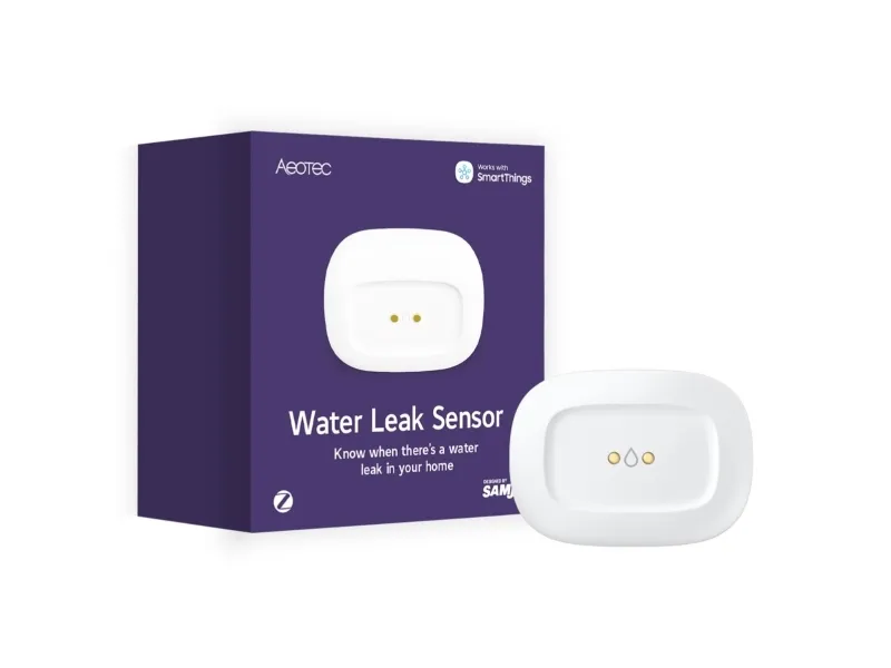 Aeotec - Vandlækssensor - trådløs - ZigBee 3.0 - 2.4 Ghz