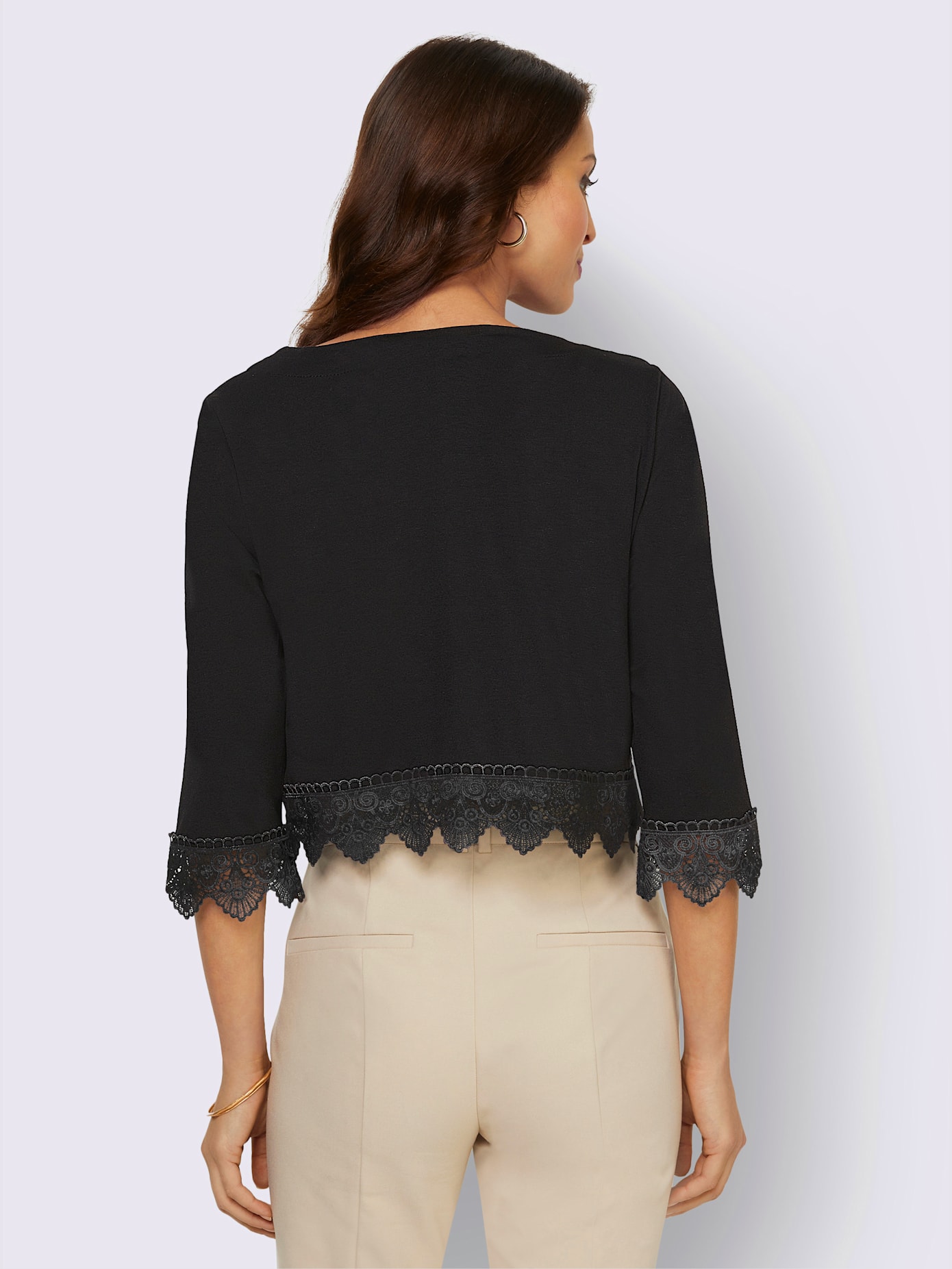 Veste légère coupe boléro tendance