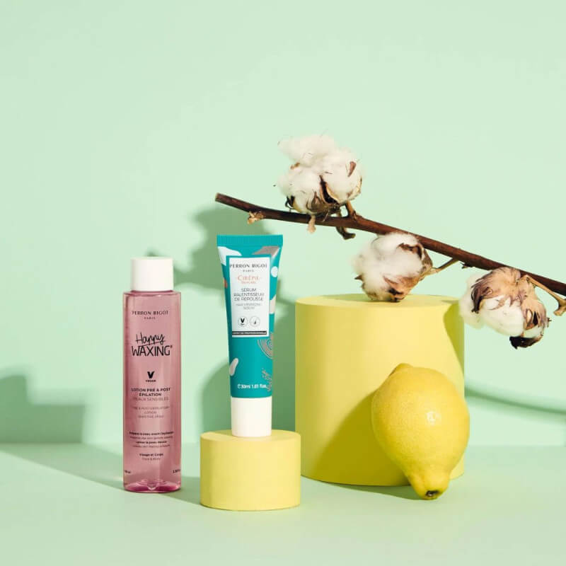 Lotion pré & post épilation peaux sensibles Happy Waxing Perron Rigot 100ML